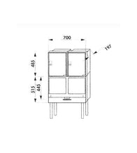 Charger l'image dans la galerie, PROTECTION COFFRETS GAZ ou ELECTRIQUE DOUBLE S20 avec façade